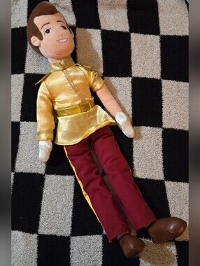 Disney Cinderella Prince Charming 21" rare Plush Doll